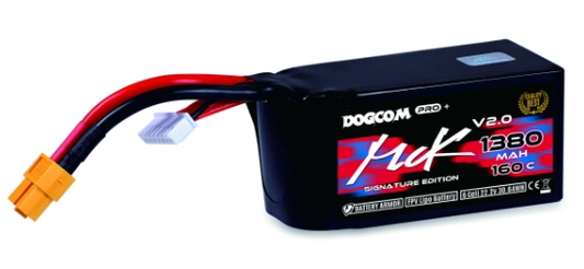 MCK V1 DOGCOM 1380mAh 150C 6S 22.2V