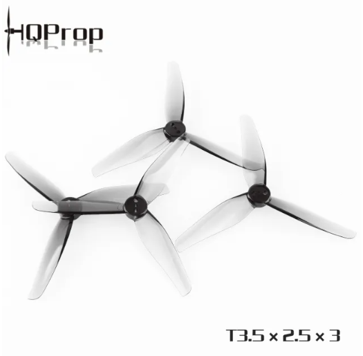 HQ PROP T3.5X2.5X3 TRI-BLADE PROP (2CW+2CCW)