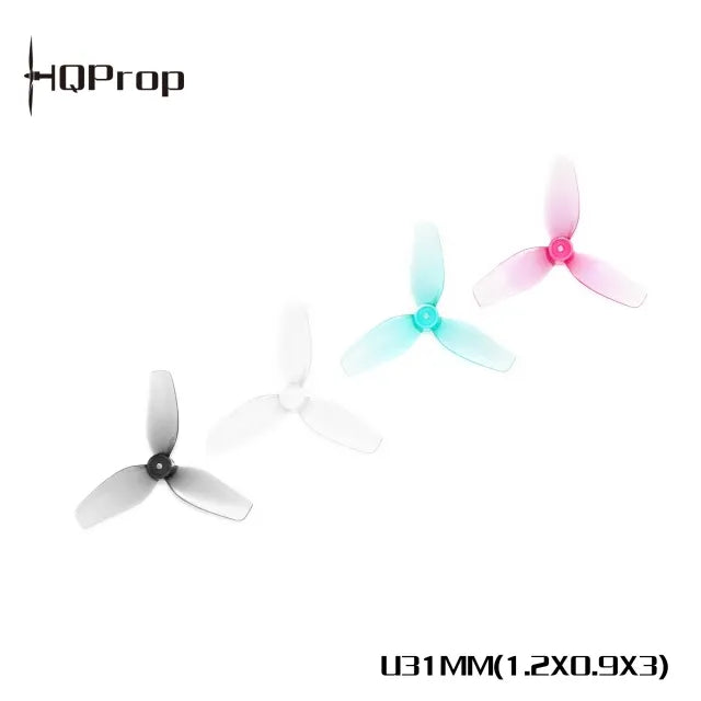 HQ Ultralight Whoop Prop 31MM (1.2x0.9x3) (2CW+2CCW) - PC- 1MM Shaft